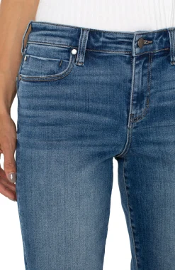 Liverpool Los Angeles Jeans|Straight-KENNEDY CROP STRAIGHT - ECO Mcallaster