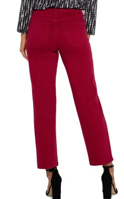 Liverpool Los Angeles Jeans|Straight-KENNEDY STRAIGHT Garnet