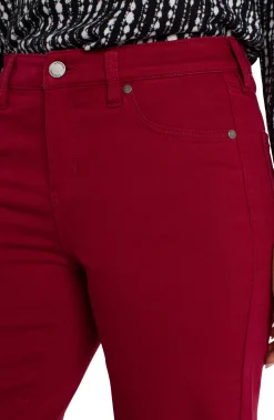 Liverpool Los Angeles Jeans|Straight-KENNEDY STRAIGHT Garnet