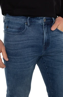 Liverpool Los Angeles Jeans|Modern Straight-KINGSTON MODERN SLIM STRAIGHT Montenido