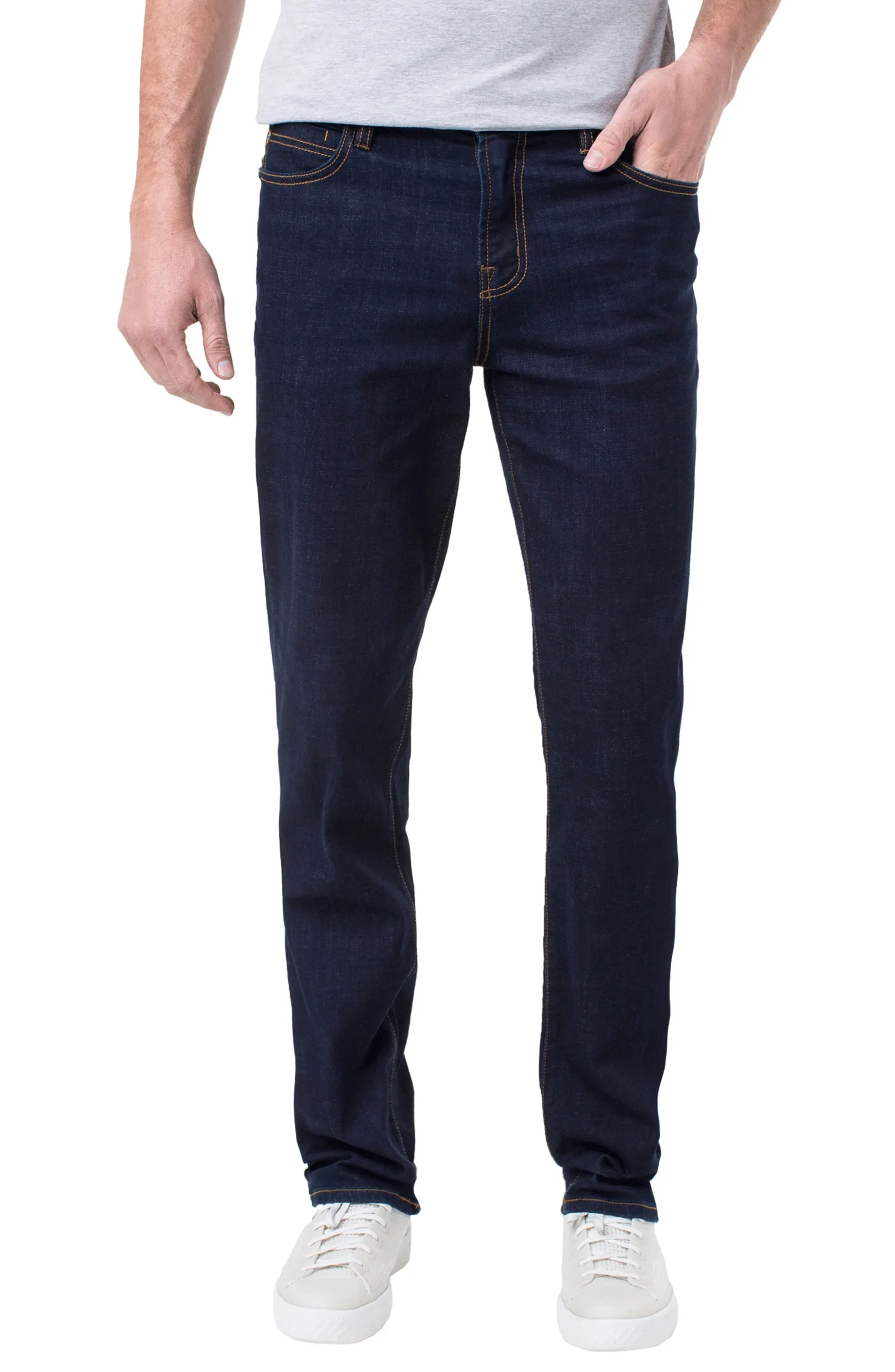 Liverpool Los Angeles Modern Straight|Jeans-KINGSTON MODERN STRAIGHT CROSSHATCH COOLMAX - ECO Modernrinse