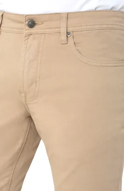 Liverpool Los Angeles Colored Twills|Color Denim-KINGSTON MODERN STRAIGHT PEACHED COLORED TWILL Khaki