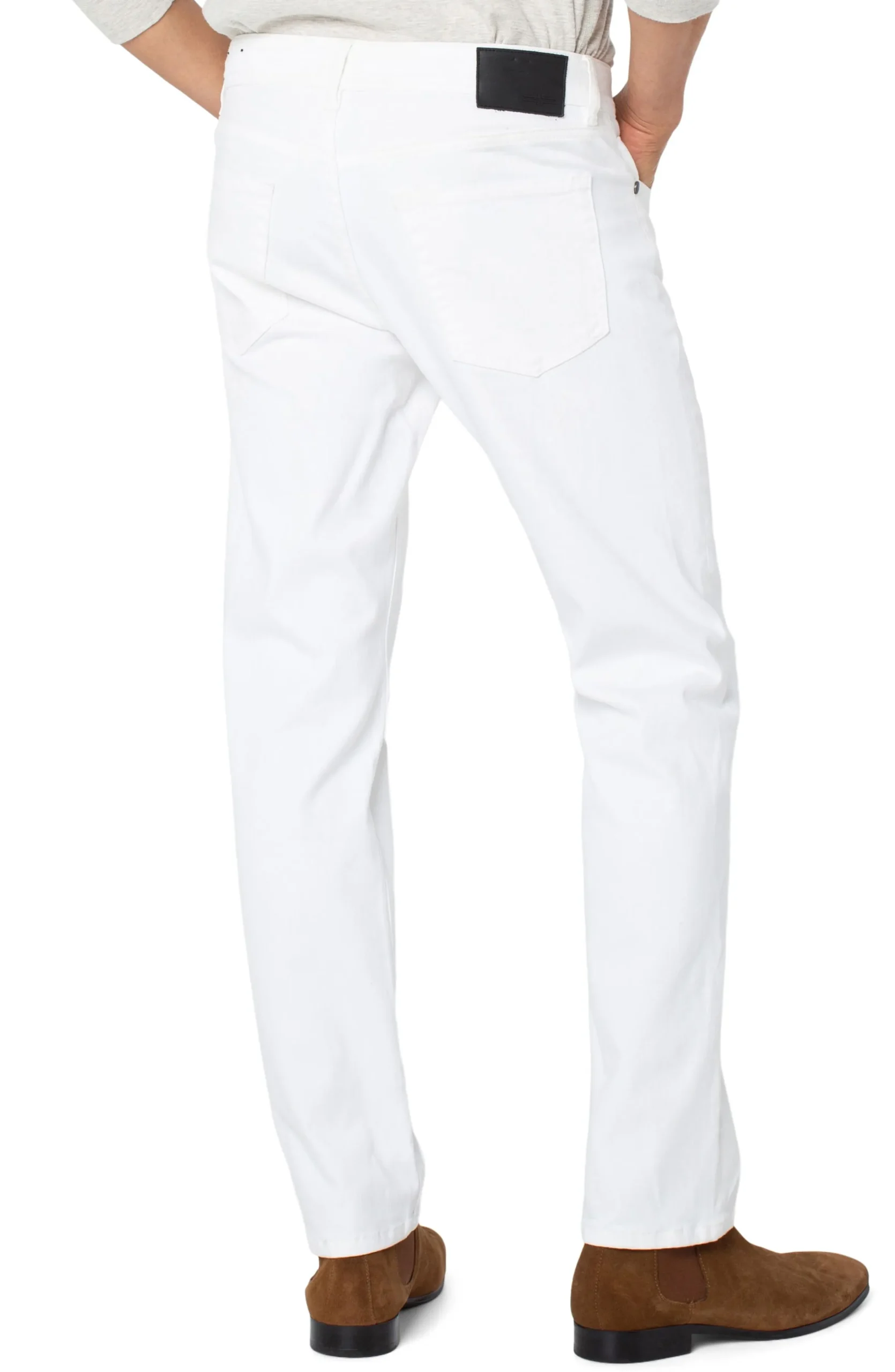 Liverpool Los Angeles Color Denim|Modern Straight-KINGSTON MODERN STRAIGHT COLORED DENIM Porcelain