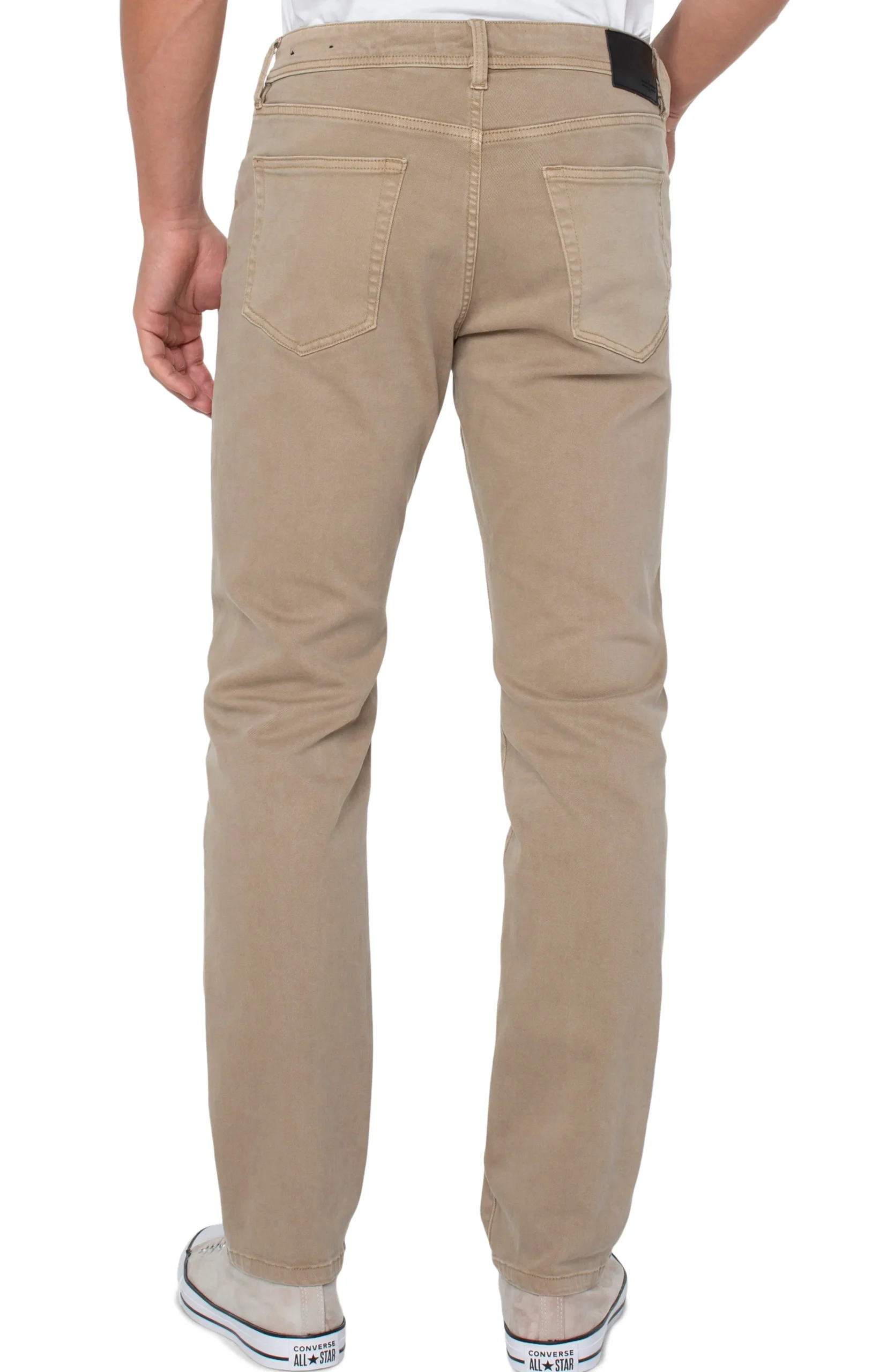 Liverpool Los Angeles Color Denim|Modern Straight-KINGSTON MODERN STRAIGHT COLORED DENIM Wheat