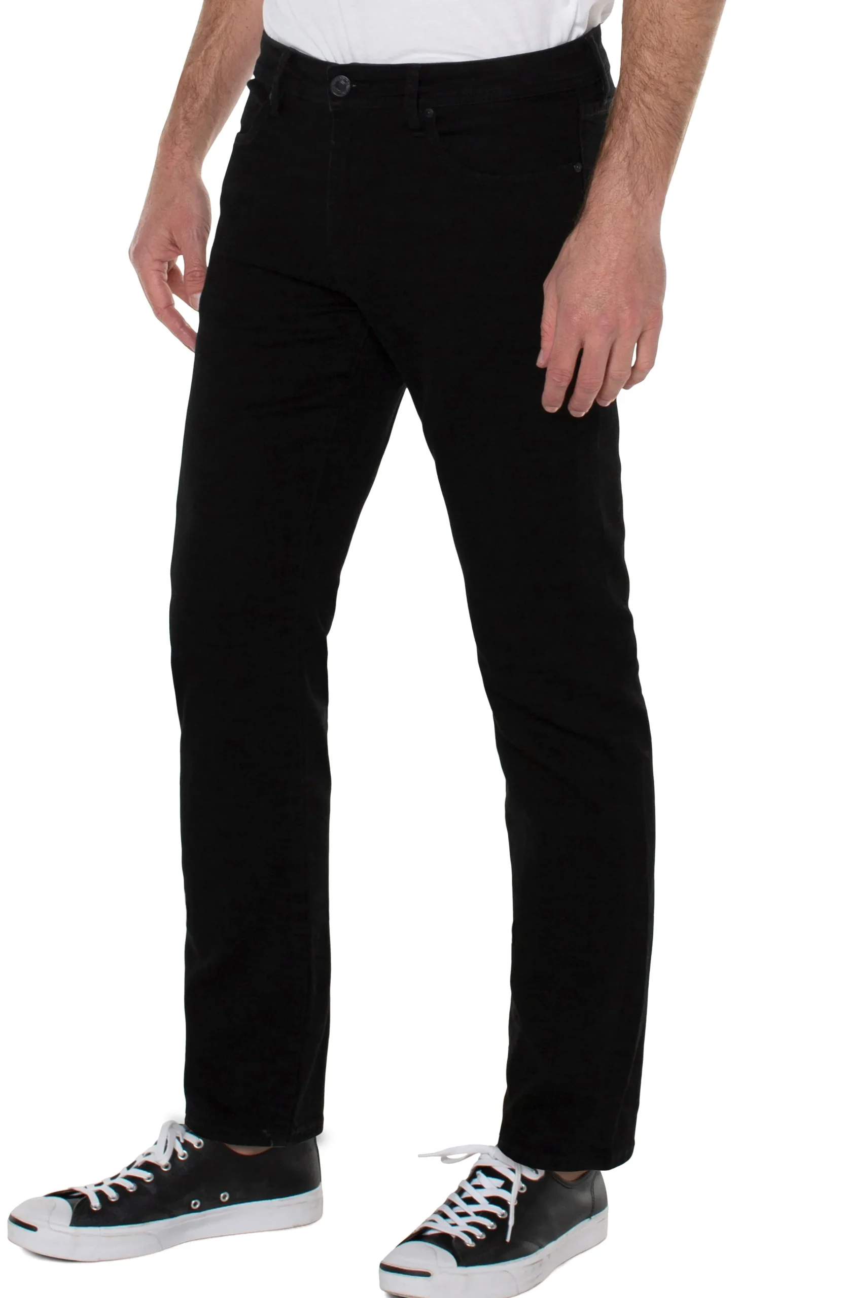 Liverpool Los Angeles Jeans|Modern Straight-KINGSTON MODERN STRAIGHT COMFORT STRETCH ECO Jetblack