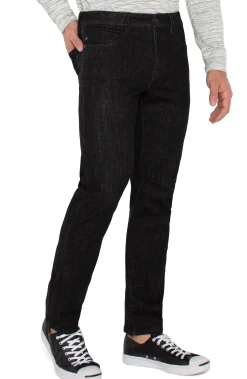Liverpool Los Angeles Jeans|Modern Straight-KINGSTON MODERN STRAIGHT COMFORT STRETCH Blackrinse