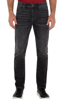 Liverpool Los Angeles Jeans|Modern Straight-KINGSTON MODERN STRAIGHT COMFORT STRETCH Coal