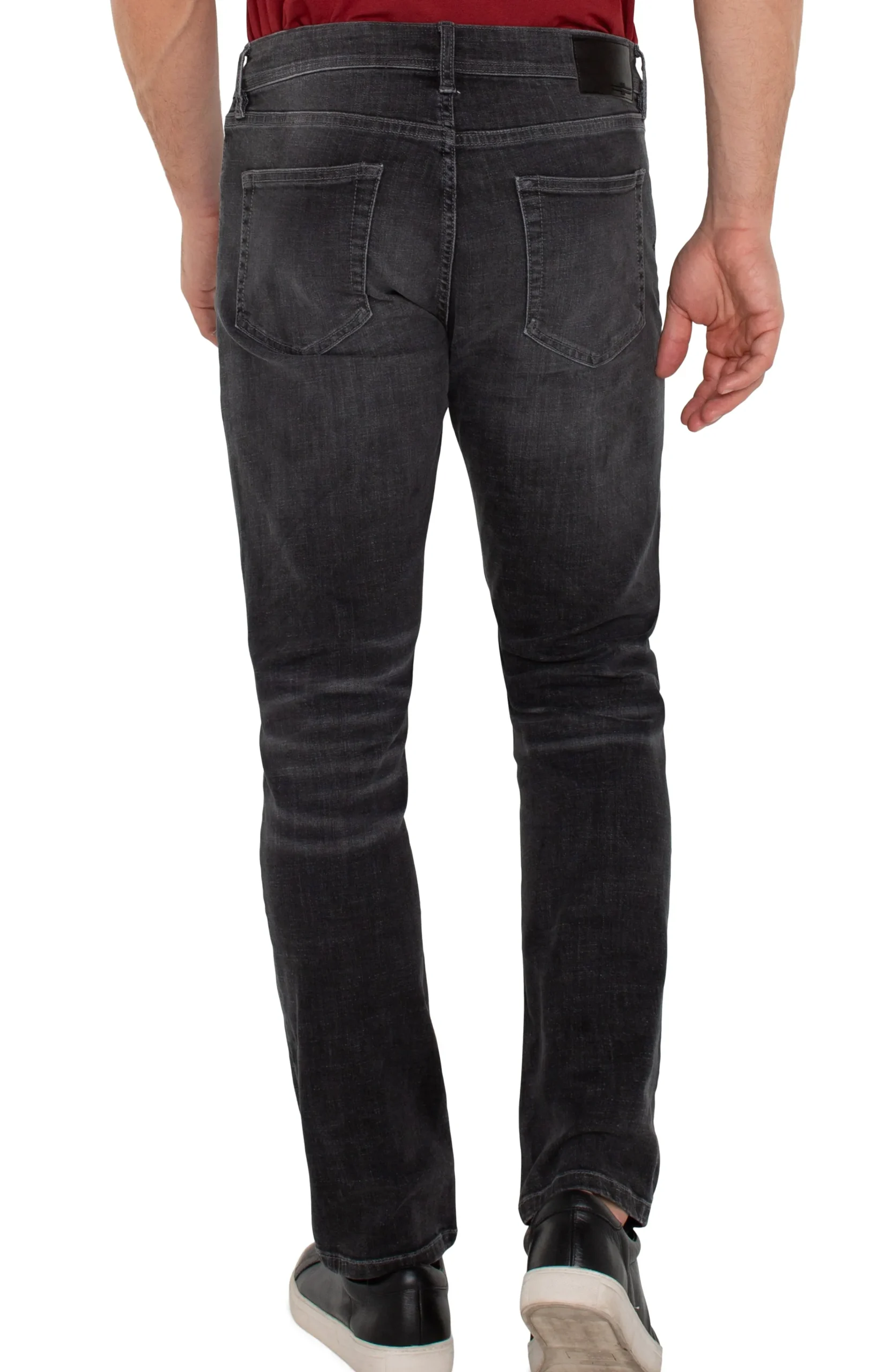 Liverpool Los Angeles Jeans|Modern Straight-KINGSTON MODERN STRAIGHT COMFORT STRETCH Coal