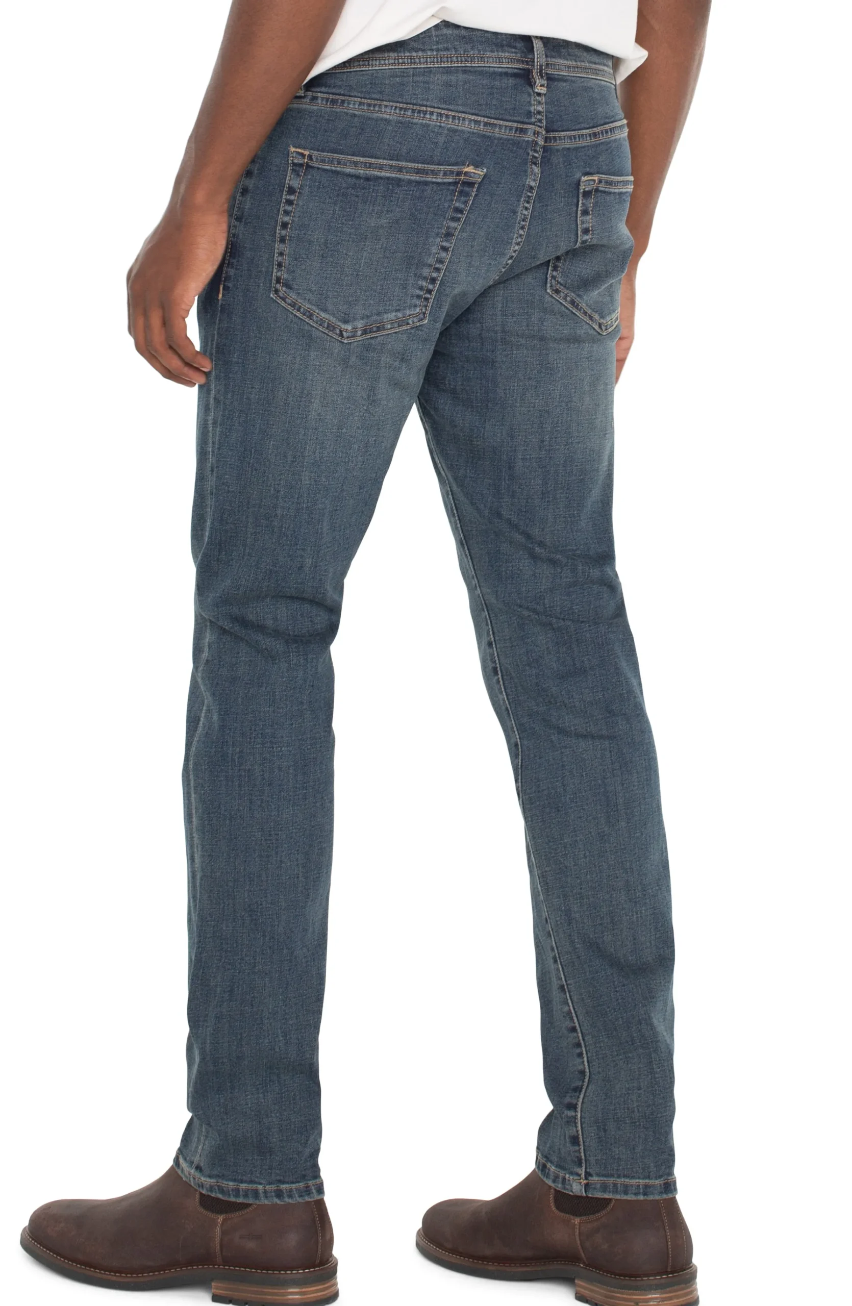 Liverpool Los Angeles Jeans|Modern Straight-KINGSTON MODERN STRAIGHT CROSSHATCH COOLMAX Wrightwood