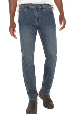 Liverpool Los Angeles Jeans|Modern Straight-KINGSTON MODERN STRAIGHT CROSSHATCH COOLMAX Wrightwood