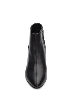 Liverpool Los Angeles Boots|Wedges & Espadrilles-LAX BOOTIE WITH CHOP OUT WEDGE Black
