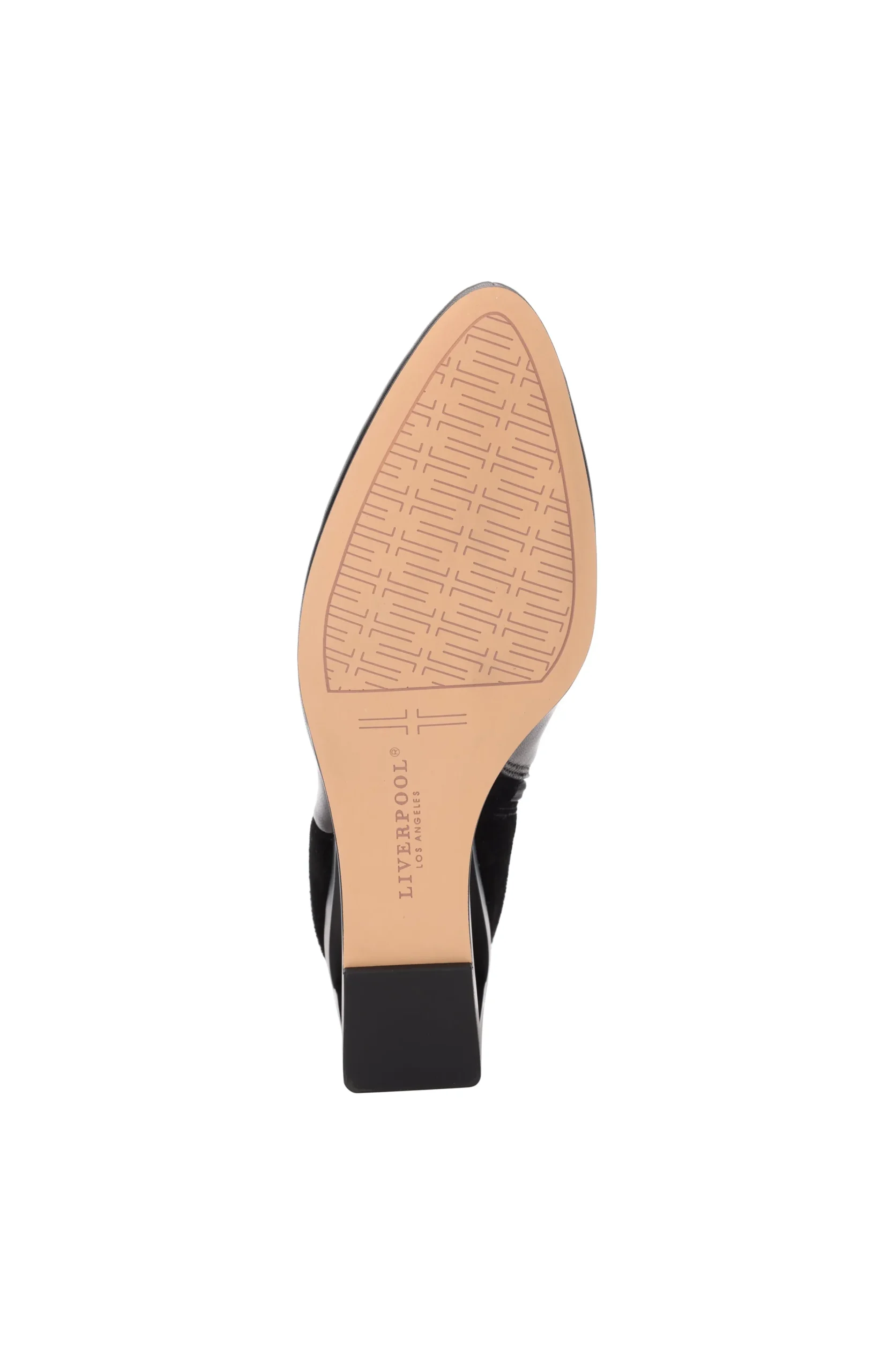 Liverpool Los Angeles Boots|Wedges & Espadrilles-LAX BOOTIE WITH CHOP OUT WEDGE Black