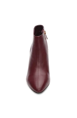 Liverpool Los Angeles Boots|Wedges & Espadrilles-LAX BOOTIE WITH CHOP OUT WEDGE Bordeaux