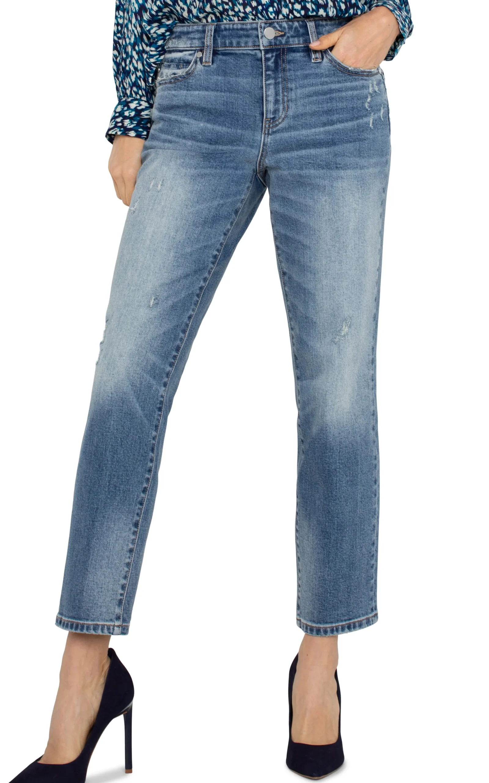 Liverpool Los Angeles Jeans|Slim-LIV NON-SKINNY SKINNY ECO Montrose