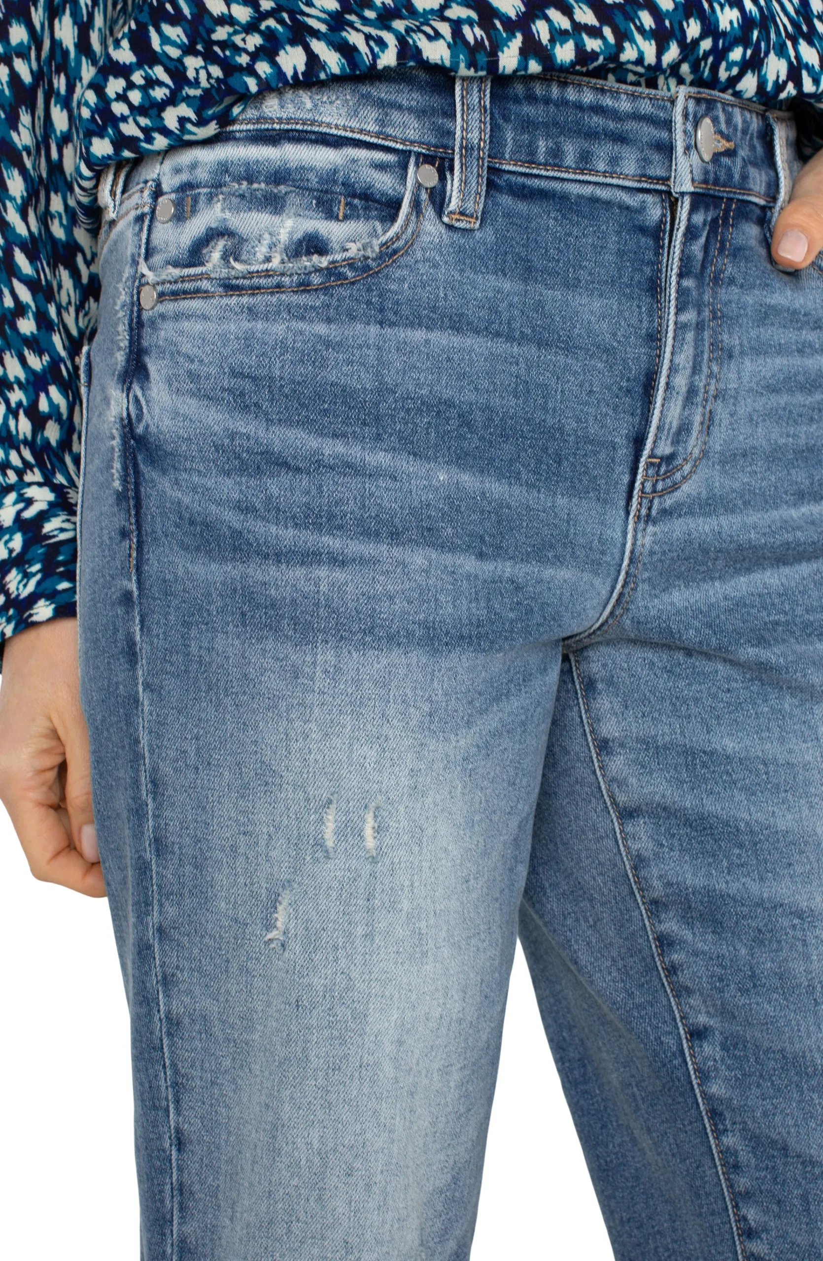 Liverpool Los Angeles Jeans|Slim-LIV NON-SKINNY SKINNY ECO Montrose