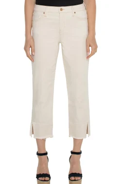 Liverpool Los Angeles Jeans|Slim-LIV NON-SKINNY SKINNY WITH DOUBLE FRAY HEM - ECO Seasidedunes