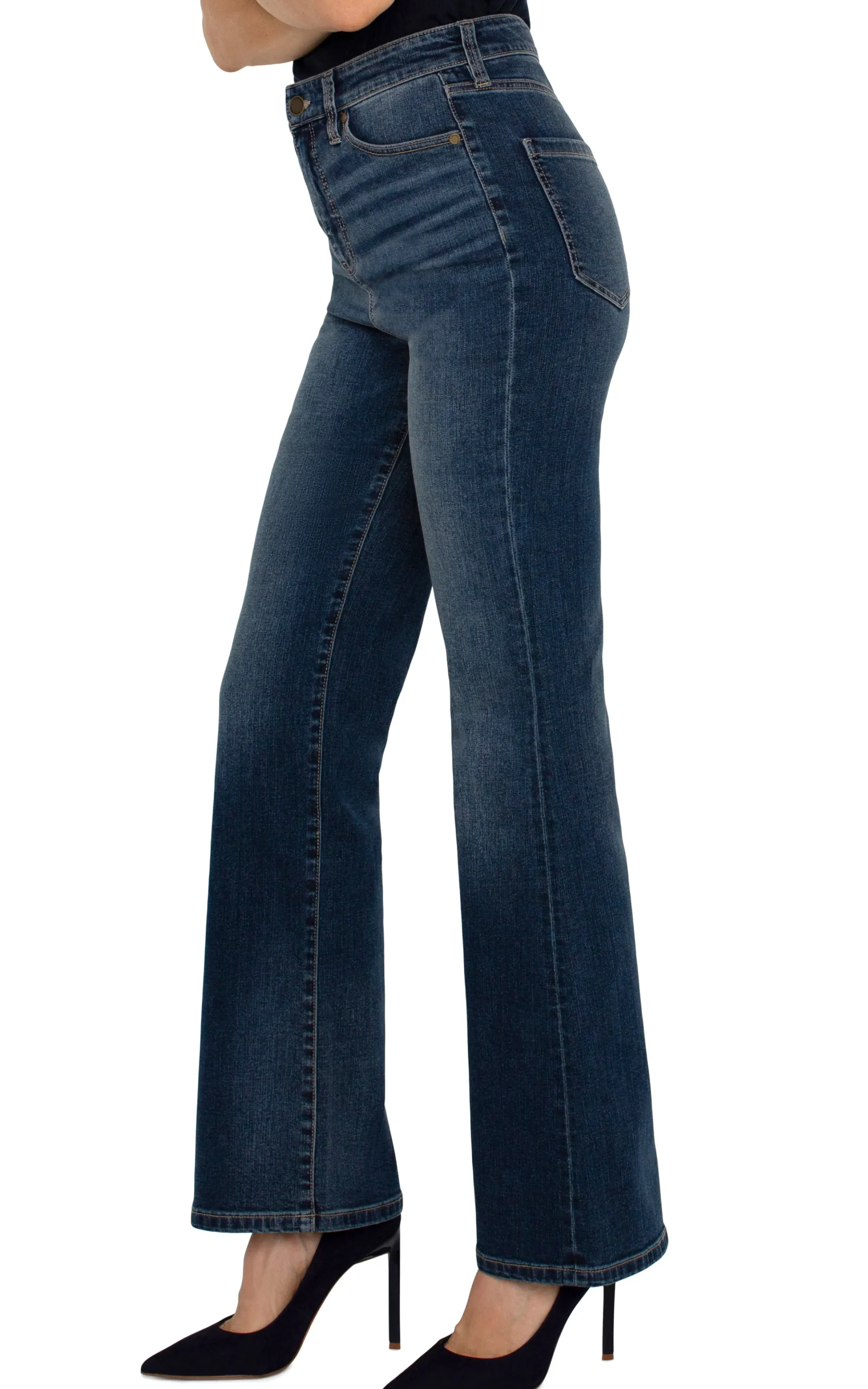 Liverpool Los Angeles Jeans|Bootcut & Flares-LUCY HI-RISE ECO BOOTCUT Bellavista