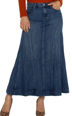 Liverpool Los Angeles Skirts|Skirts-MERMAID MAXI SKIRT Woodward