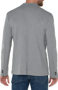 Liverpool Los Angeles Jackets & Blazers-MODERN BLAZER Heathergrey