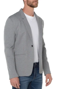 Liverpool Los Angeles Jackets & Blazers-MODERN BLAZER Heathergrey