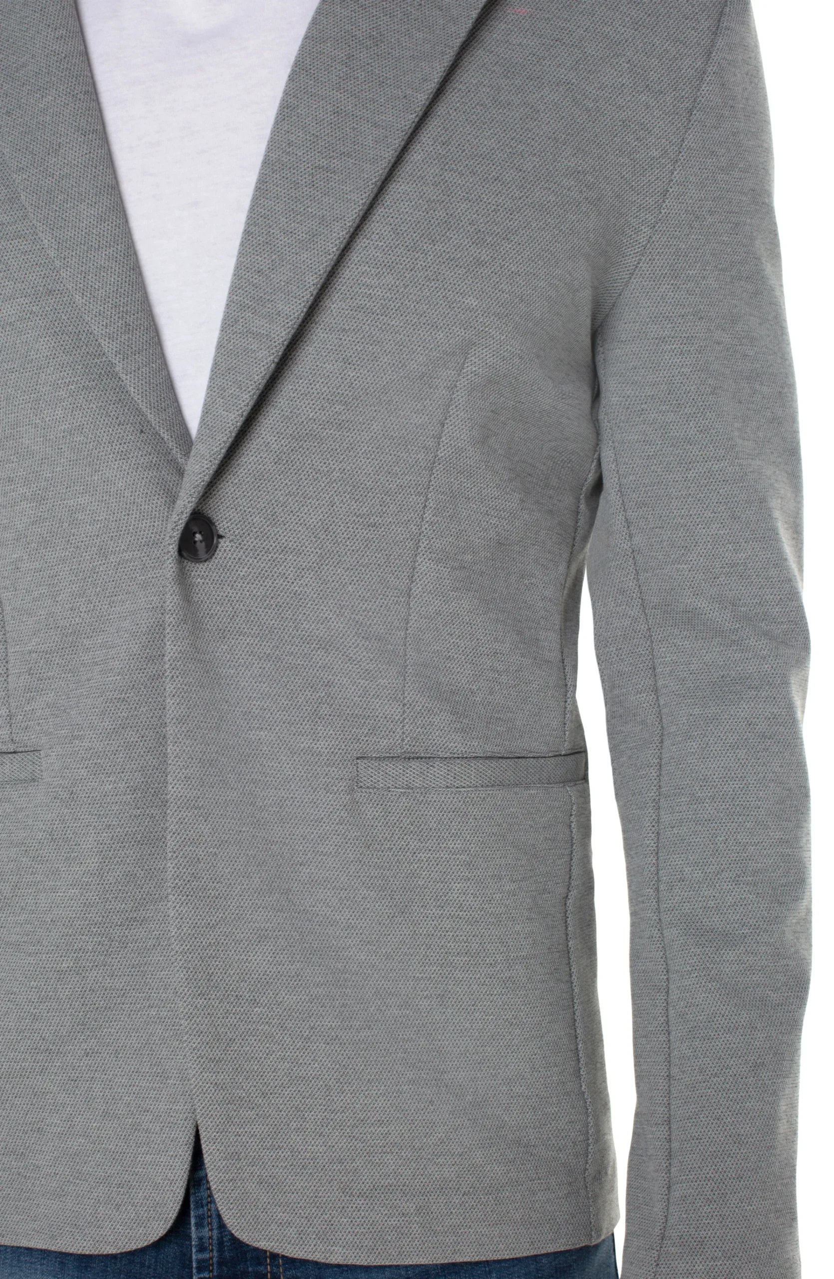 Liverpool Los Angeles Jackets & Blazers-MODERN BLAZER Heathergrey