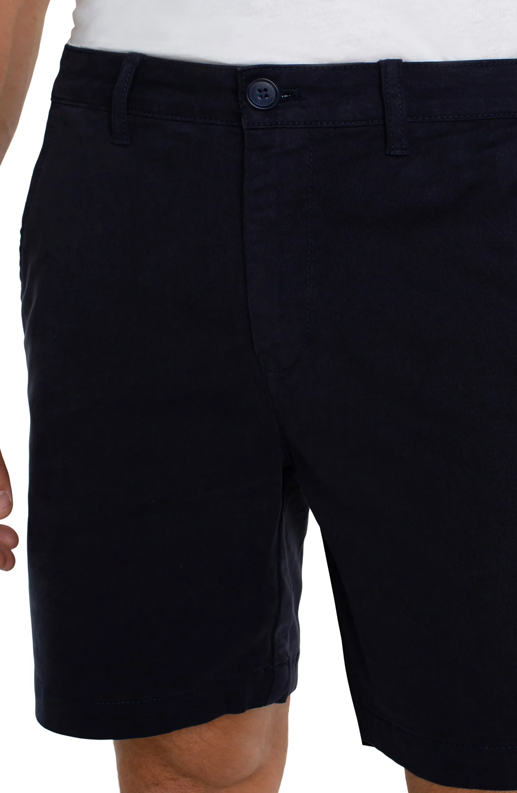 Liverpool Los Angeles Shorts-MODERN FIT TWILL SHORT Ink