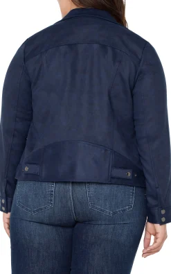 Liverpool Los Angeles Jackets-MOTO JACKET Mysticnavy