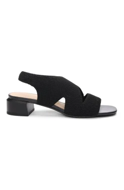 Liverpool Los Angeles Sandals-PACIFIC SLIP ON SANDAL WITH MINI BLOCK HEEL Black