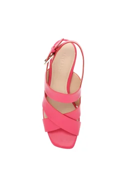 Liverpool Los Angeles Heels-PARAMOUNT CROSS STRAP HEEL Pinkpunch