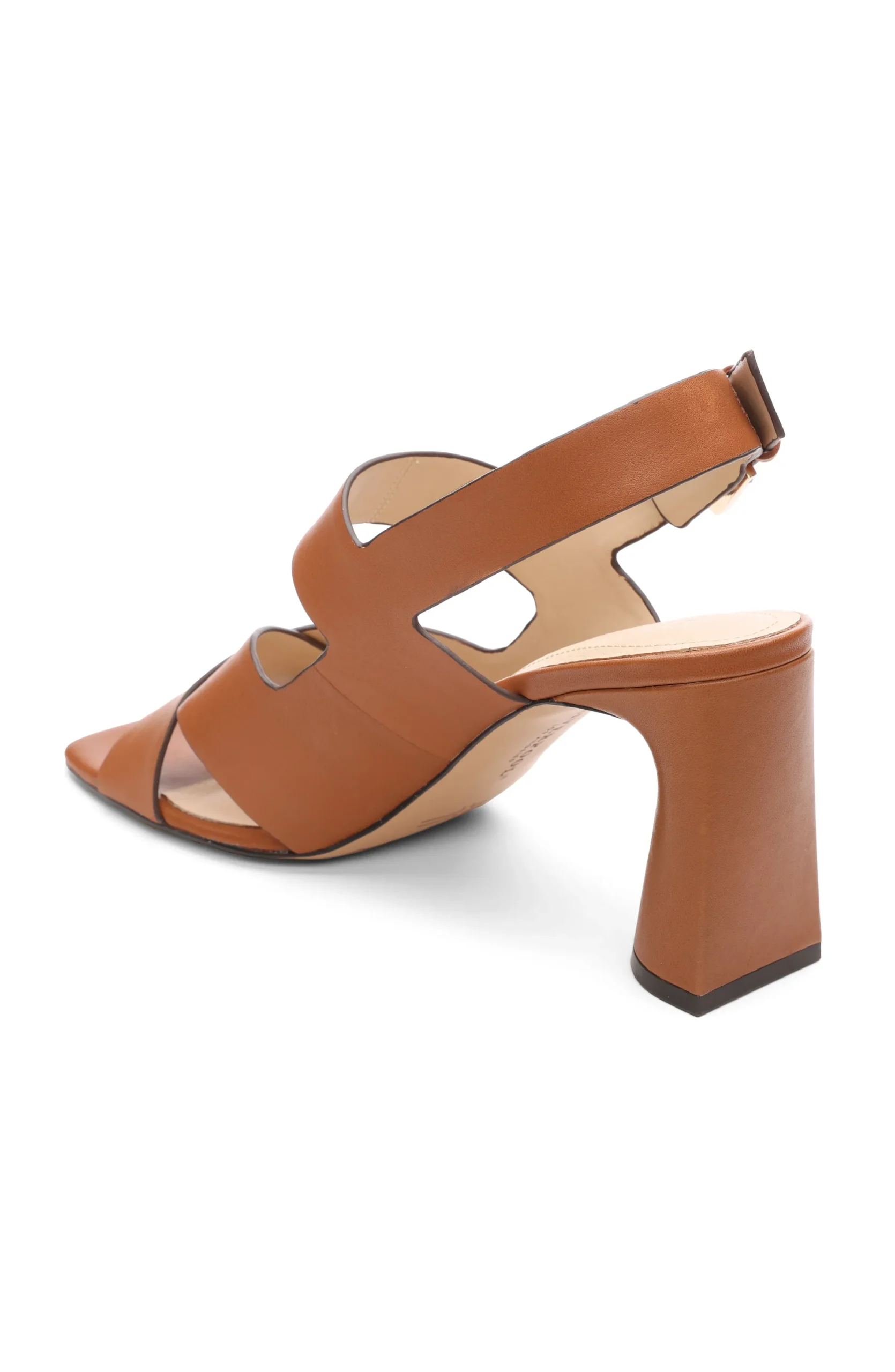 Liverpool Los Angeles Heels-PARAMOUNT CROSS STRAP HEEL Luggage