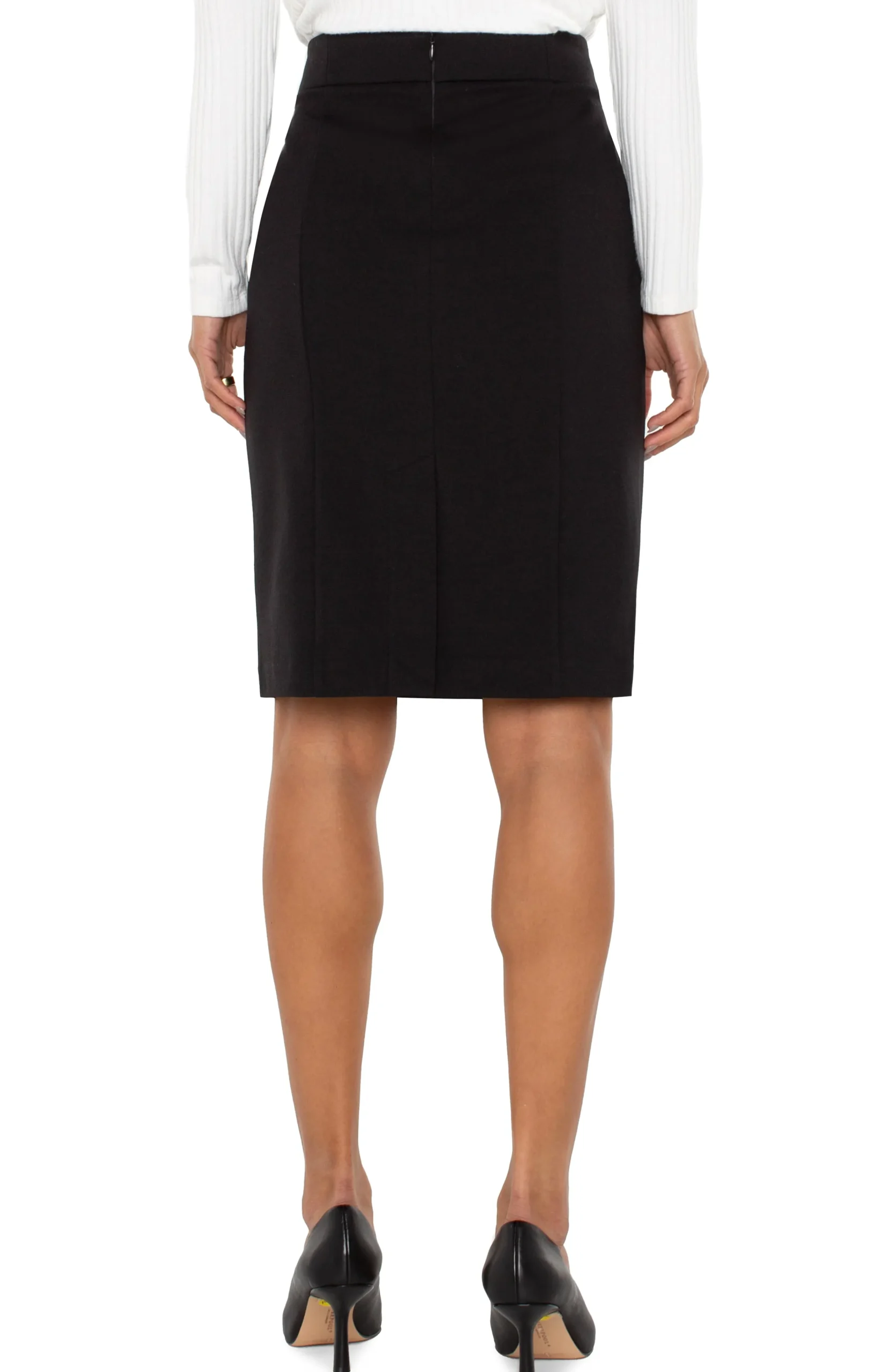 Liverpool Los Angeles Skirts|Skirts-PENCIL SKIRT Black