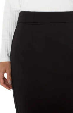 Liverpool Los Angeles Skirts|Skirts-PENCIL SKIRT Black