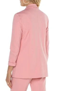 Liverpool Los Angeles Jackets-PETITE BOYFRIEND BLAZER WITH PRINCESS DARTS Pinkperfection
