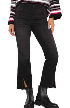 Liverpool Los Angeles Jeans-PETITE GIA GLIDER® CROP FLARE TWISTED SEAM Lostcreek