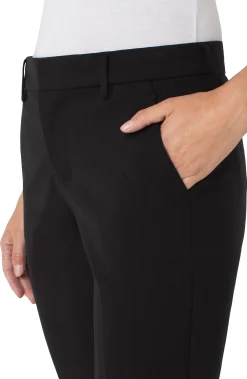 Liverpool Los Angeles Pants-PETITE KELSEY TROUSER SUPER STRETCH Black
