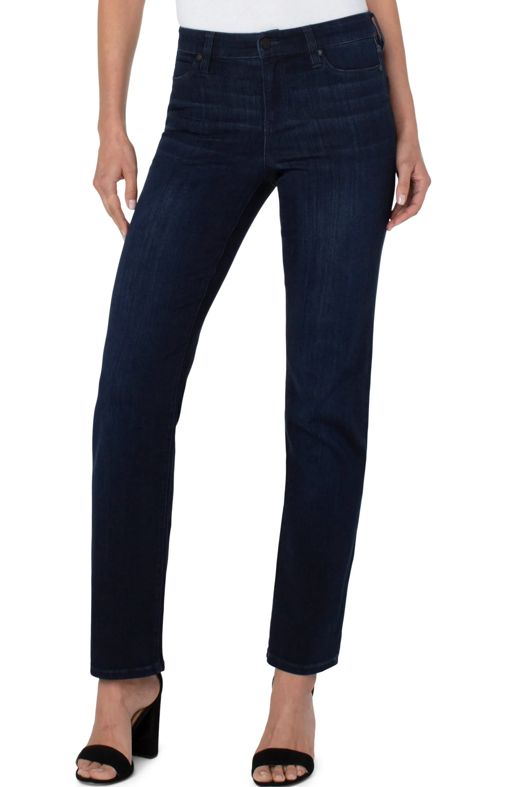 Liverpool Los Angeles Jeans-PETITE KENNEDY STRAIGHT Halifax