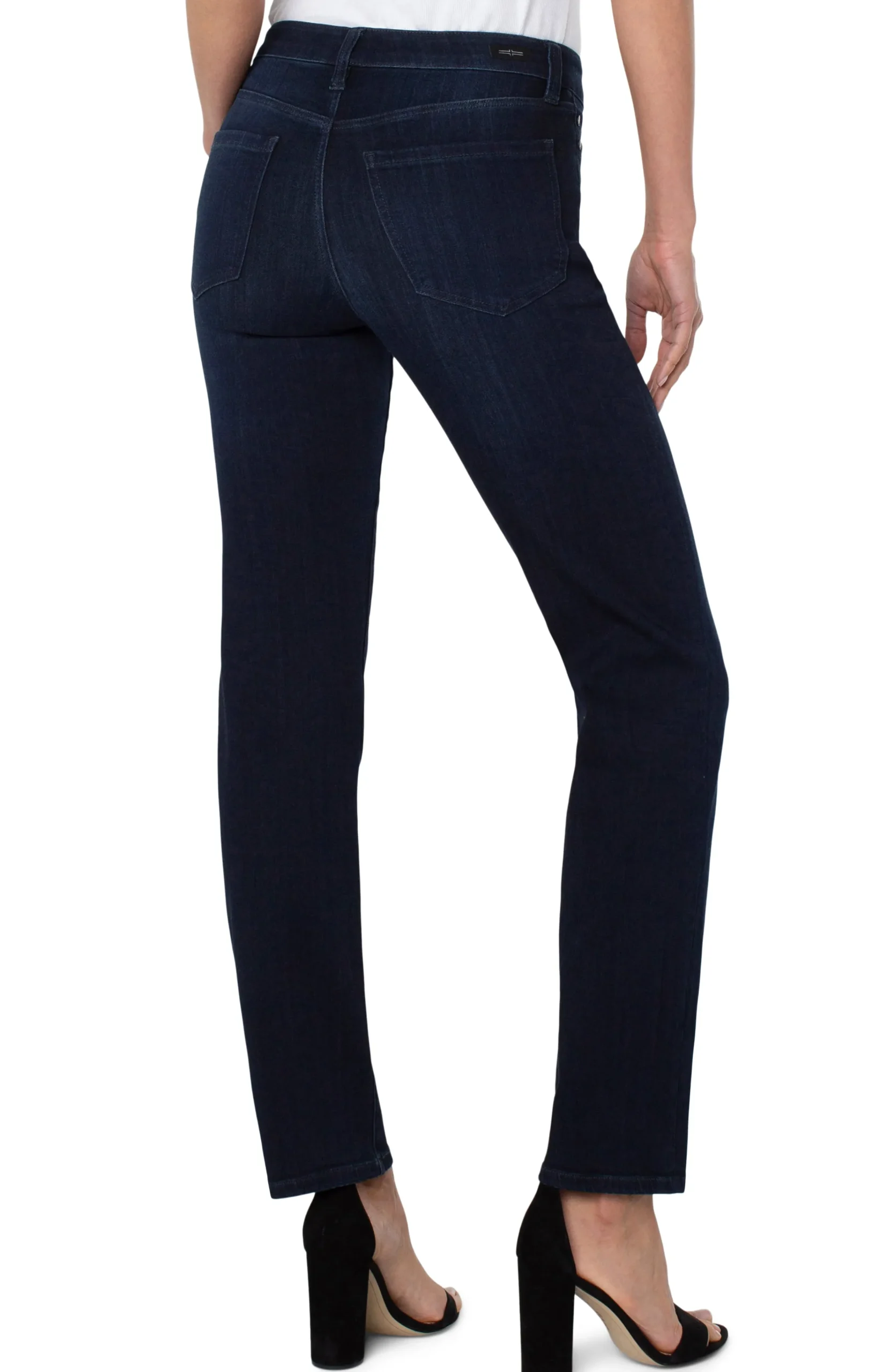 Liverpool Los Angeles Jeans-PETITE KENNEDY STRAIGHT Halifax