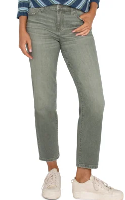 Liverpool Los Angeles Jeans-PETITE LIV NON-SKINNY SKINNY Vintagegreen