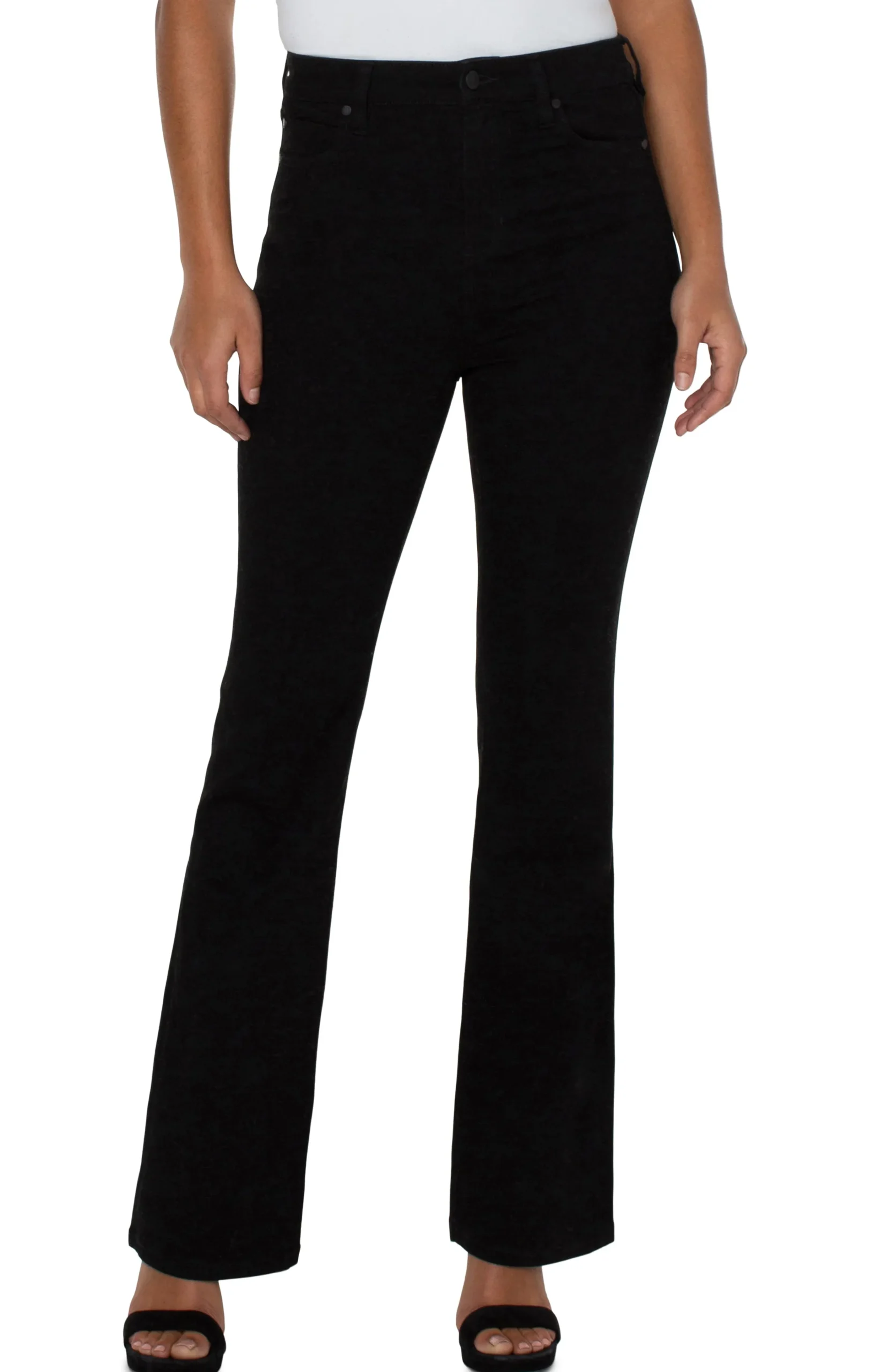 Liverpool Los Angeles Jeans-PETITE LUCY HI-RISE BOOTCUT Black