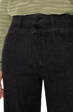 Liverpool Los Angeles Jeans-PETITE STRIDE HI-RISE WIDE LEG Rockville