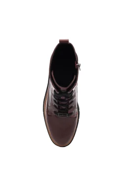 Liverpool Los Angeles Boots-REDLANDS LACE UP BOOTIE Hickory