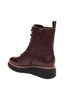 Liverpool Los Angeles Boots-REDLANDS LACE UP BOOTIE Hickory