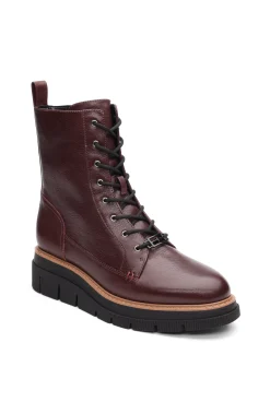 Liverpool Los Angeles Boots-REDLANDS LACE UP BOOTIE Hickory