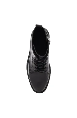 Liverpool Los Angeles Boots-REDLANDS LACE UP BOOTIE Black