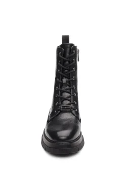 Liverpool Los Angeles Boots-REDLANDS LACE UP BOOTIE Black