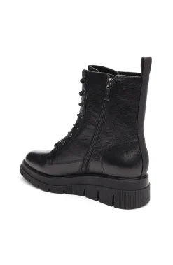 Liverpool Los Angeles Boots-REDLANDS LACE UP BOOTIE Black