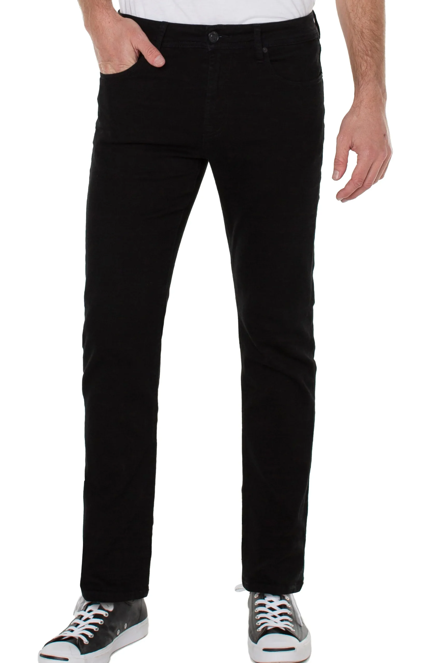 Liverpool Los Angeles Jeans|Relaxed Straight-REGENT RELAXED STRAIGHT ECO Jetblack