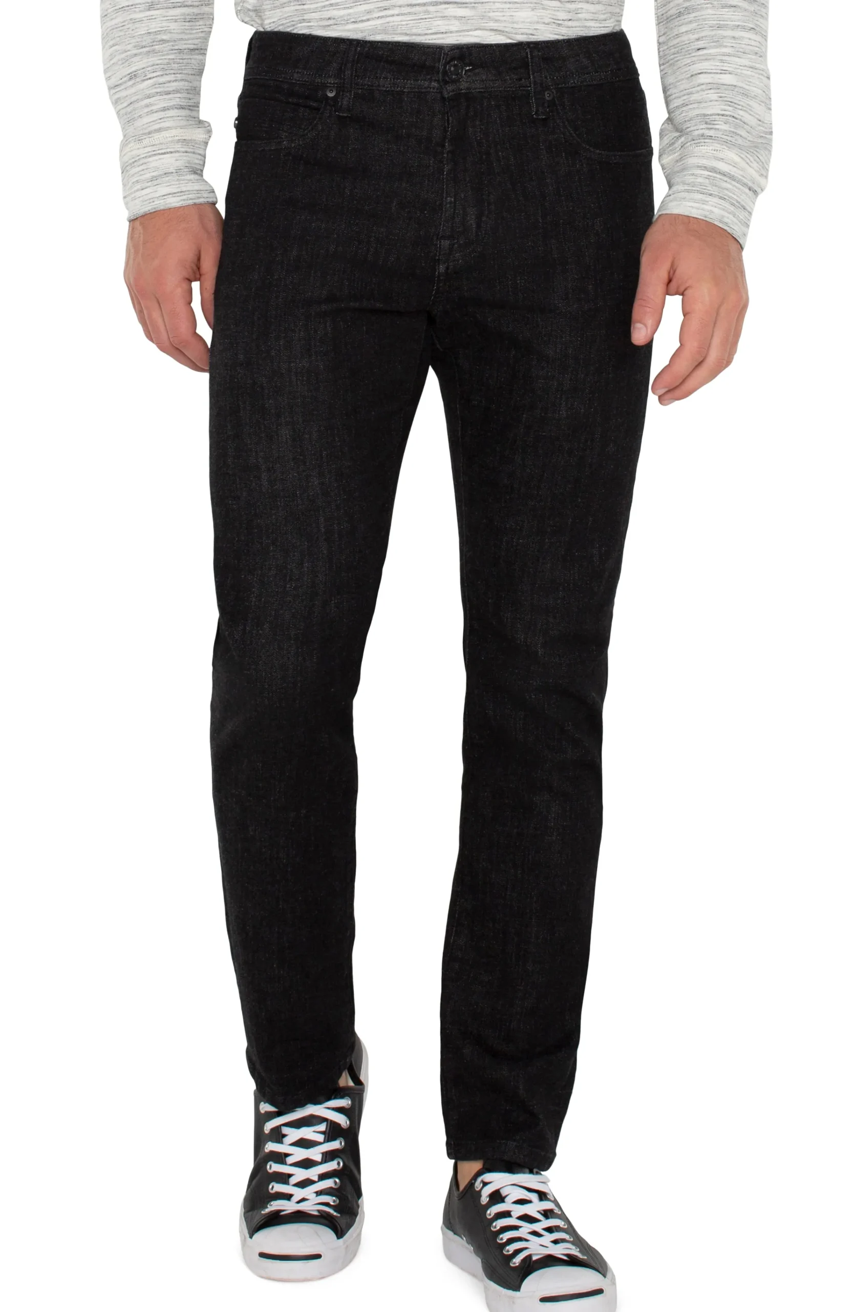 Liverpool Los Angeles Jeans|Relaxed Straight-REGENT RELAXED STRAIGHT ECO Blackrinse