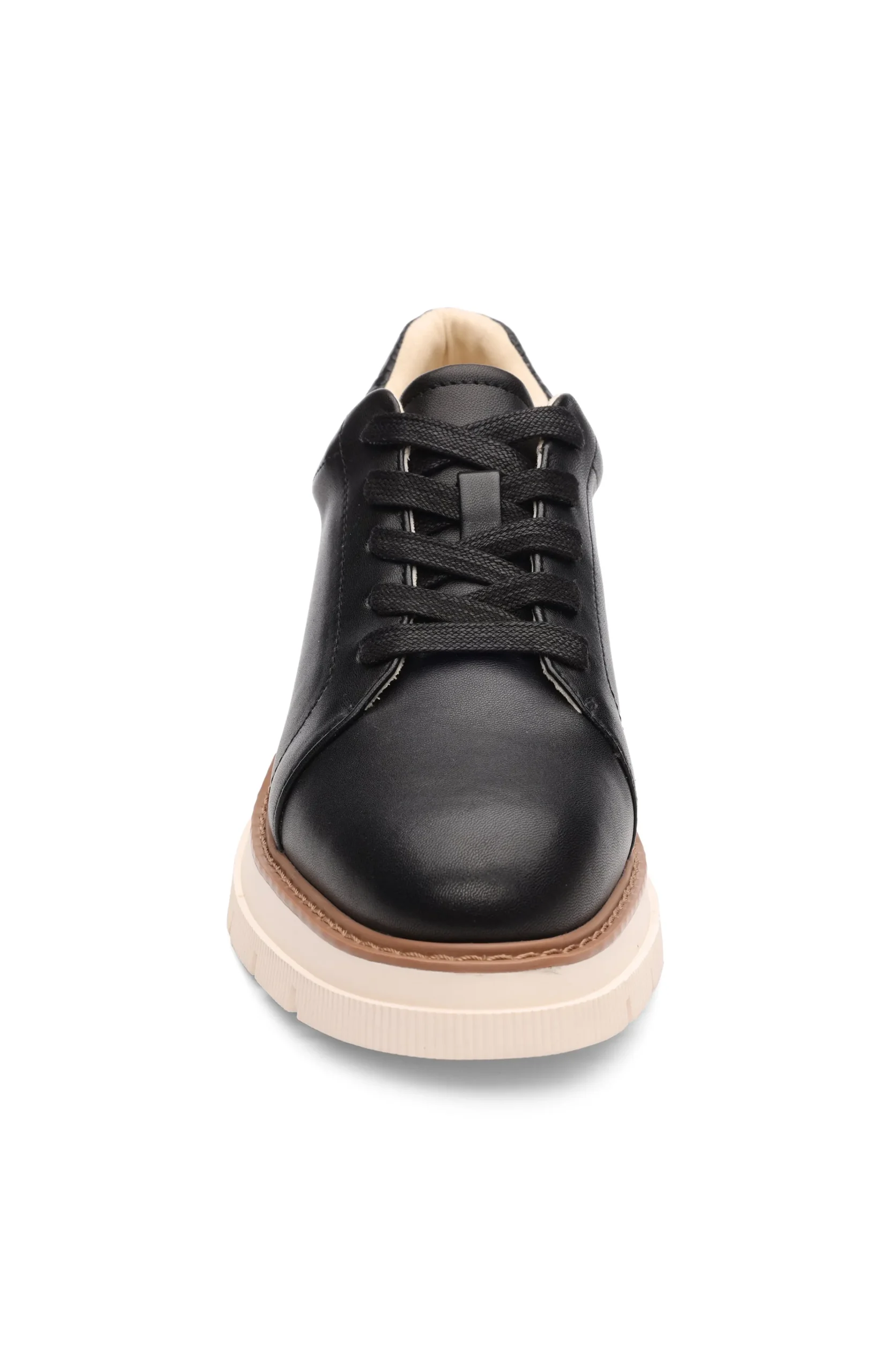 Liverpool Los Angeles Sneakers-RIVERSIDE LACE UP PLATFORM WITH RIDGE SOLE Black