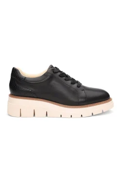 Liverpool Los Angeles Sneakers-RIVERSIDE LACE UP PLATFORM WITH RIDGE SOLE Black